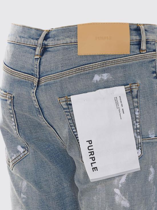26FW 퍼플 브랜드 데님 팬츠 P001LIA LIGHT INDIGO Blue - PURPLE BRAND