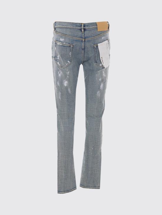 26FW 퍼플 브랜드 데님 팬츠 P001LIA LIGHT INDIGO Blue - PURPLE BRAND