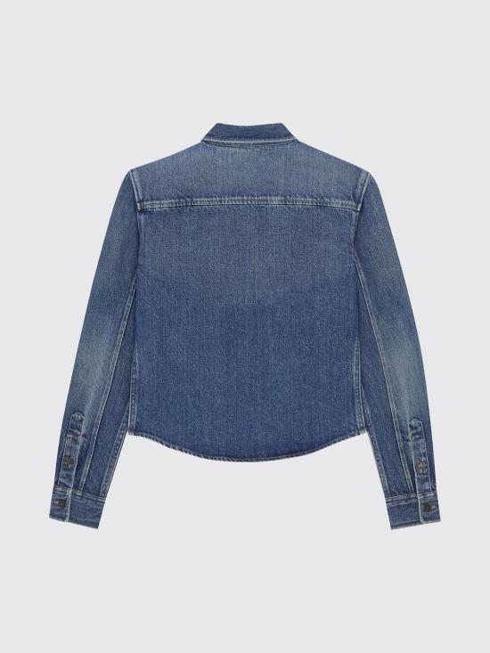 26FW 생로랑 셔츠 873984Y20PA 5113 Blue - SAINT LAURENT