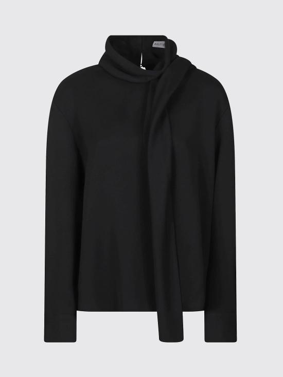 26FW 발렌시아가 셔츠 A009OMTUT14 1000 Black - BALENCIAGA