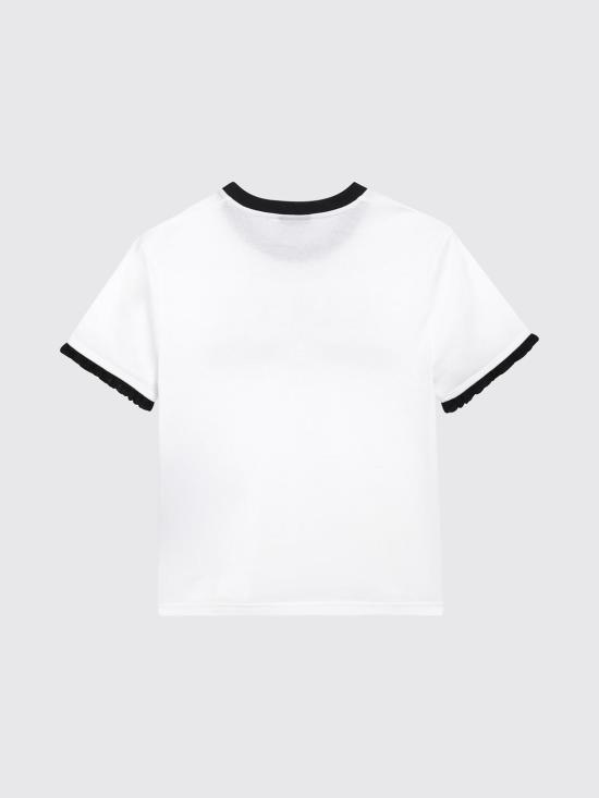26FW 구찌 프린트 코튼 저지 티셔츠 865051XJHT3 9066 White - GUCCI