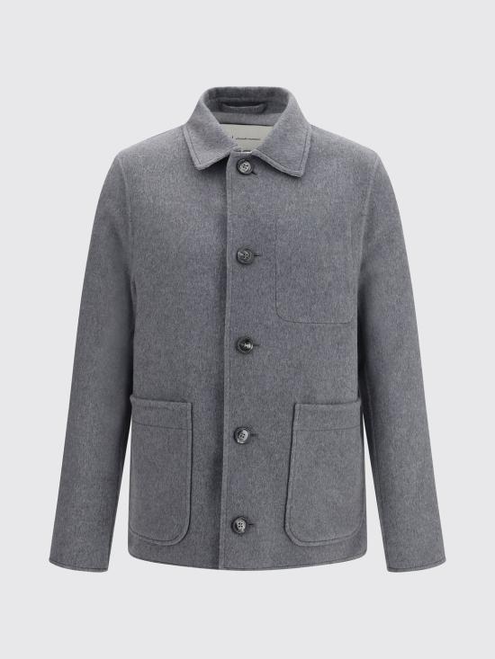 26FW 아미 코트 HJK844WV0217 A226 Grey - AMI