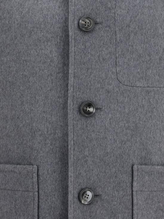 26FW 아미 코트 HJK844WV0217 A226 Grey - AMI
