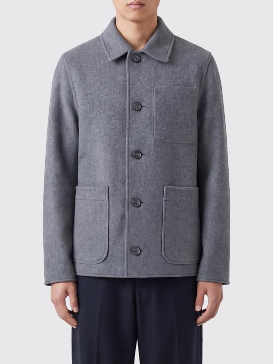 26FW 아미 코트 HJK844WV0217 A226 Grey