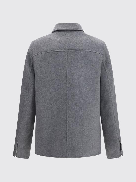 26FW 아미 코트 HJK844WV0217 A226 Grey - AMI