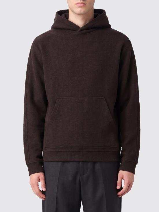 26FW 메종키츠네 긴팔 티셔츠 MRMJH03KMBIS9 0553 Brown