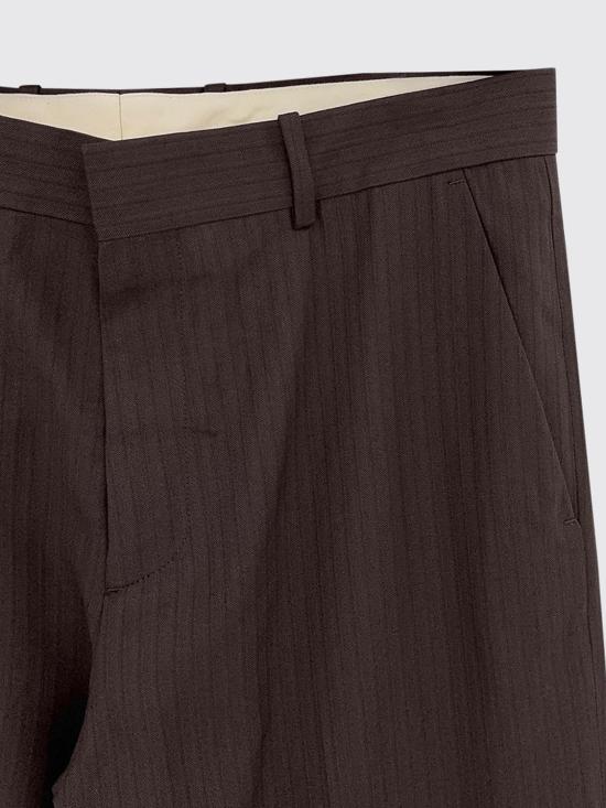 26FW 아크네 스튜디오 테일러드 헤링본 트라우저 BK0768 ADN Brown - ACNE STUDIOS