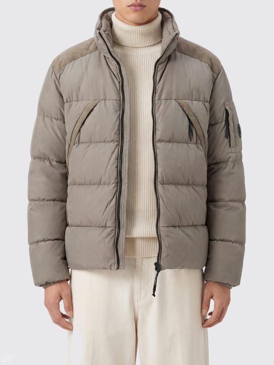 26FW 씨피 컴퍼니 나이크라-R 렌즈 후드 다운 자켓 21CMOW257A005864G 356 Beige