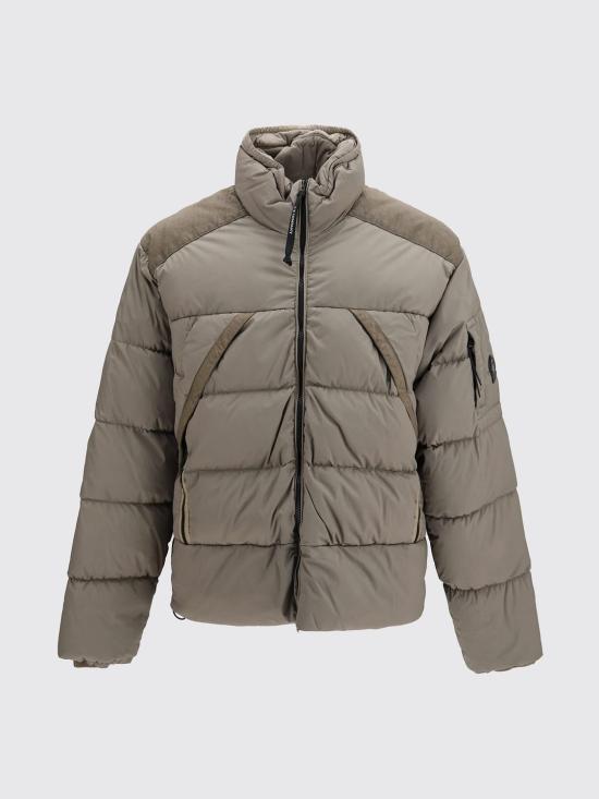 26FW 씨피 컴퍼니 나이크라-R 렌즈 후드 다운 자켓 21CMOW257A005864G 356 Beige - C.P. COMPANY