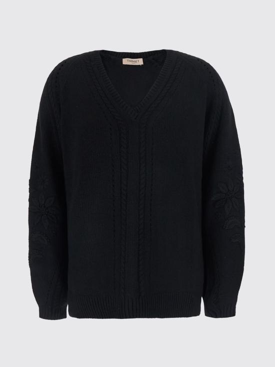 26FW 트윈셋 스웨터 262TT3182 00006 Black - TWINSET
