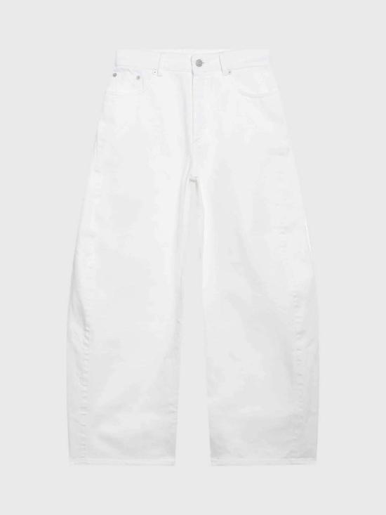 26FW 알라이아 데님 팬츠 AA9P1406D027D 000 White