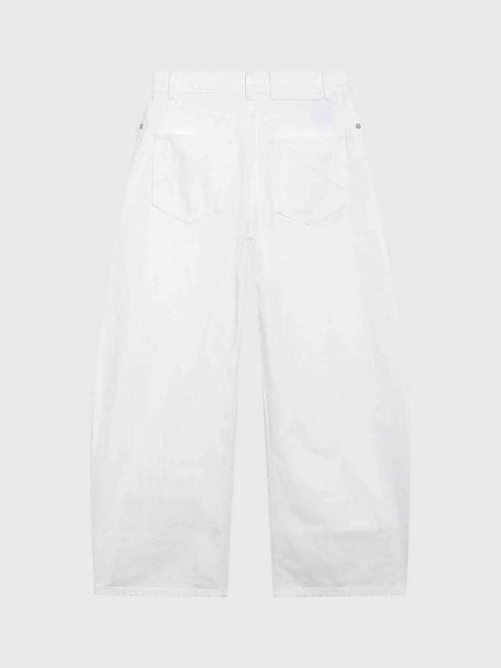 26FW 알라이아 데님 팬츠 AA9P1406D027D 000 White - ALAIA