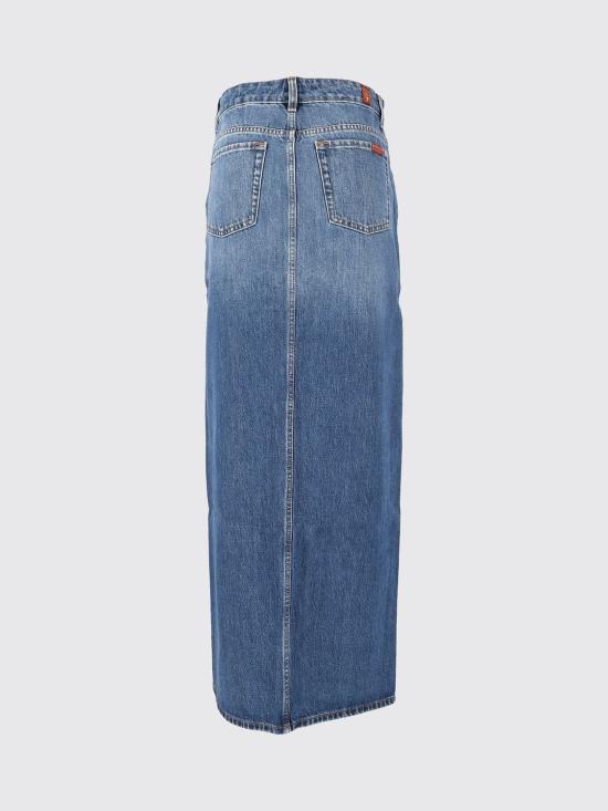 26FW 세븐포올맨카인드 스커트 7UN00E52 3NW Blue - 7 FOR ALL MANKIND