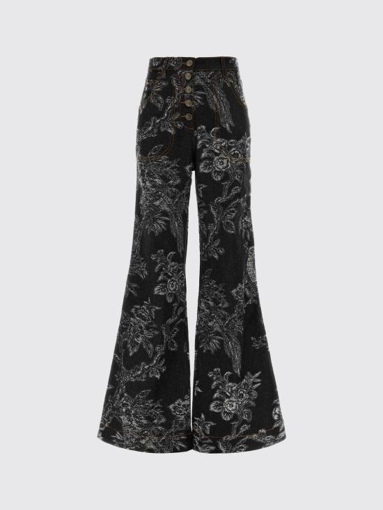 26FW 에트로 데님 팬츠 WRNB000499TJE1F S9810 Black - ETRO