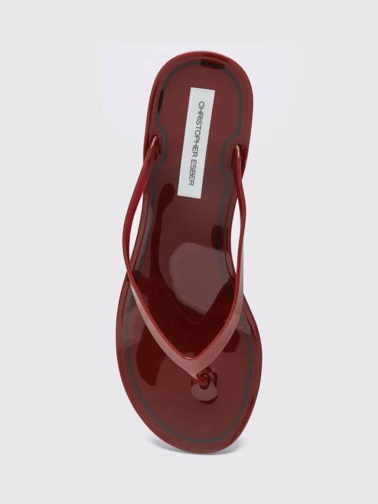 26FW 크리스토퍼에스버 힐/펌프스 24029356 AMARETTO Red - CHRISTOPHER ESBER