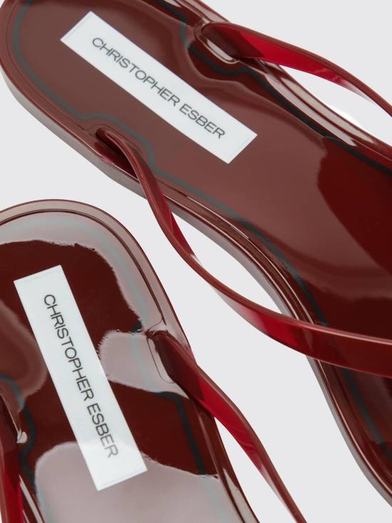 26FW 크리스토퍼에스버 힐/펌프스 24029356 AMARETTO Red - CHRISTOPHER ESBER