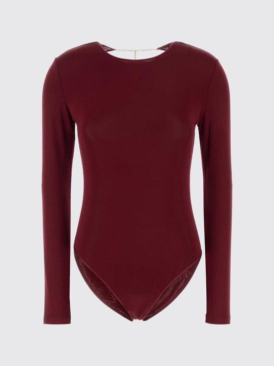 26FW 생로랑 점프수트 876794Y38DS 5860 Burgundy - SAINT LAURENT