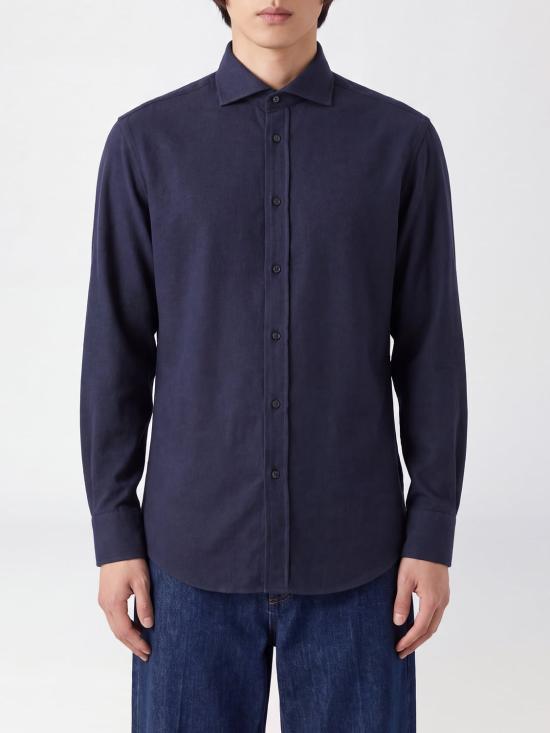 26FW 브루넬로 쿠치넬리 셔츠 MY6370028 C019 Navy