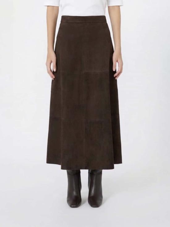 26FW 에스막스마라 스커트 2629406013600 004 Brown