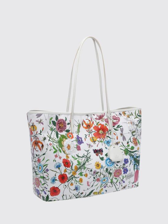 26FW 구찌 트라이베카 라지 토트백 A0034DFAF8S 9045 White - GUCCI