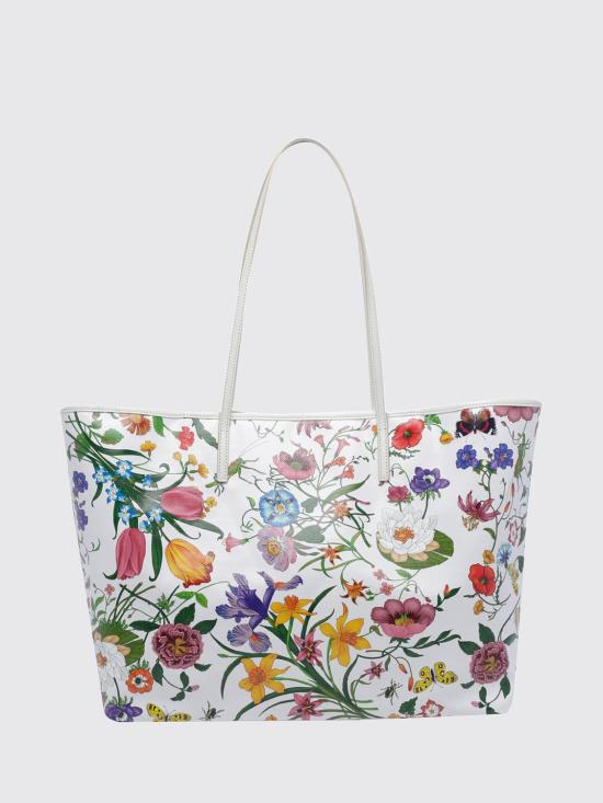 26FW 구찌 트라이베카 라지 토트백 A0034DFAF8S 9045 White - GUCCI