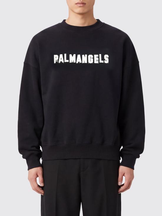 26FW 팜앤젤스 긴팔 티셔츠 PAMBA004FL005 1003 Black
