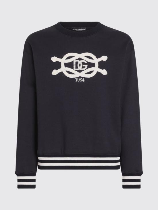 26FW 돌체앤가바나 긴팔 티셔츠 G9AHSZG7Q2Q B0665 Blue - DOLCE & GABBANA