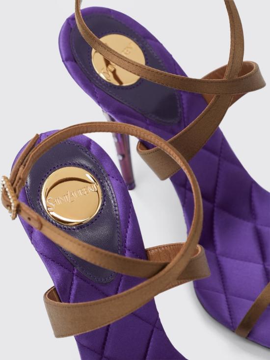 26FW 생로랑 힐/펌프스 A001JT9QNAO 2504 Violet - SAINT LAURENT