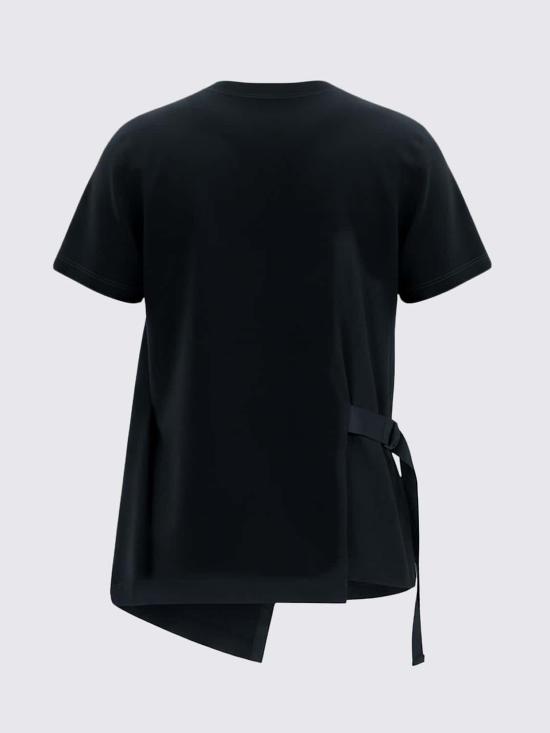 26FW 사카이 반팔 티셔츠 2608753 001 Black - SACAI