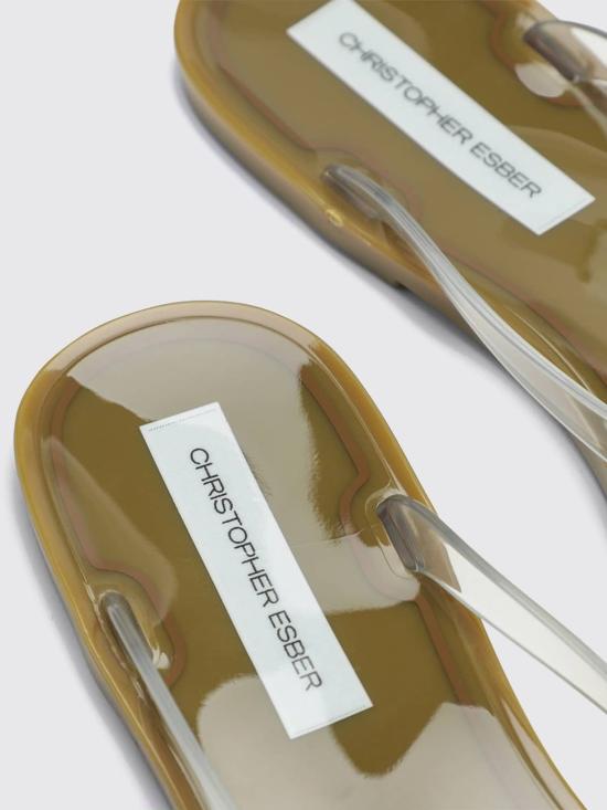 26FW 크리스토퍼에스버 힐/펌프스 24029356 KHAKI CLEAR Kaki - CHRISTOPHER ESBER