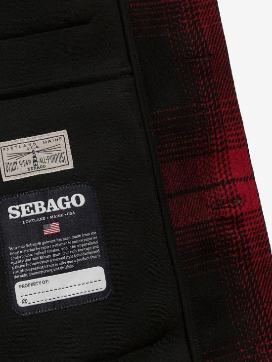 26FW 세바고 셔츠 74128WW A06 Red - SEBAGO