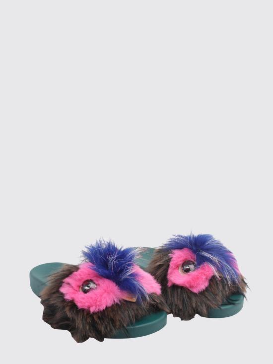 26FW 커트가이거 힐/펌프스 6142375069 GREEN COMB - KURT GEIGER