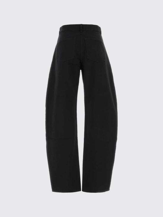 26FW 알라이아 숏팬츠 AA9P1215D003C 995 Black - ALAIA