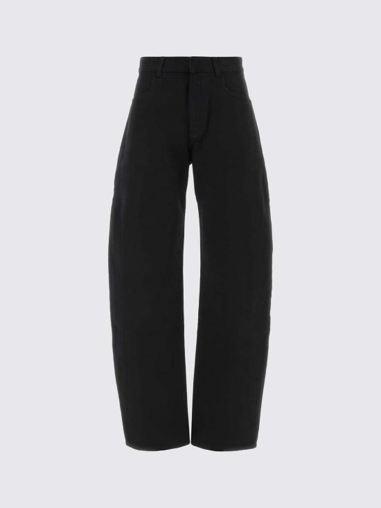 26FW 알라이아 숏팬츠 AA9P1215D003C 995 Black - ALAIA