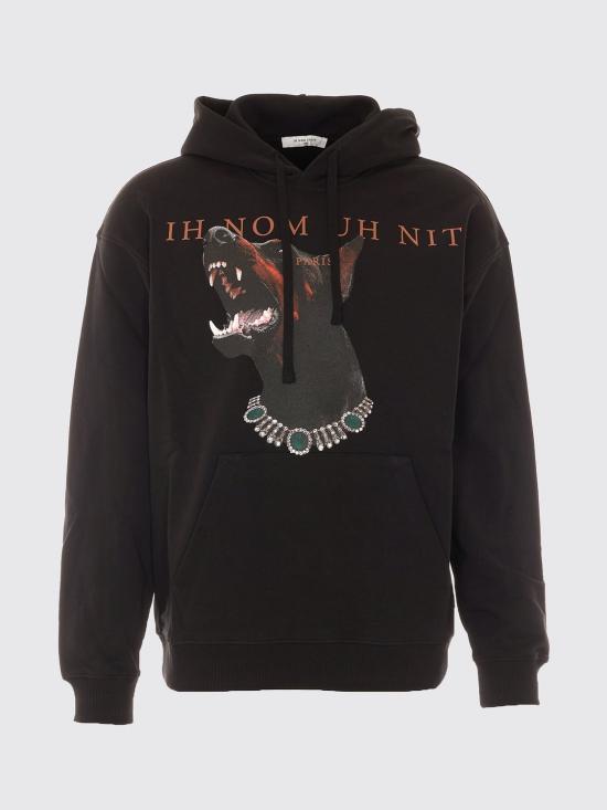 26FW 이놈어닛 긴팔 티셔츠 NUW26208 009 Black - IH NOM UH NIT