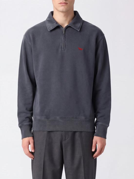 26FW 메종키츠네 긴팔 티셔츠 MRMJS08KMBIT5 0612 Grey