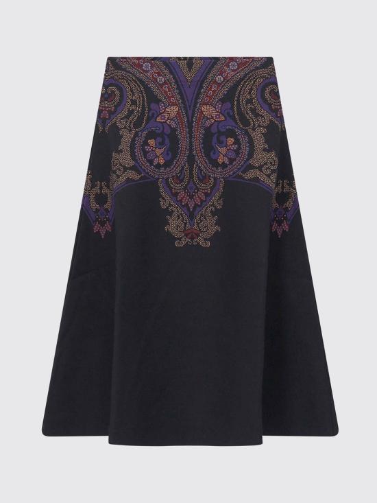 26FW 에트로 스커트 WRKB0026AQ12M B0764 Black - ETRO