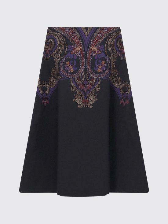 26FW 에트로 스커트 WRKB0026AQ12M B0764 Black - ETRO