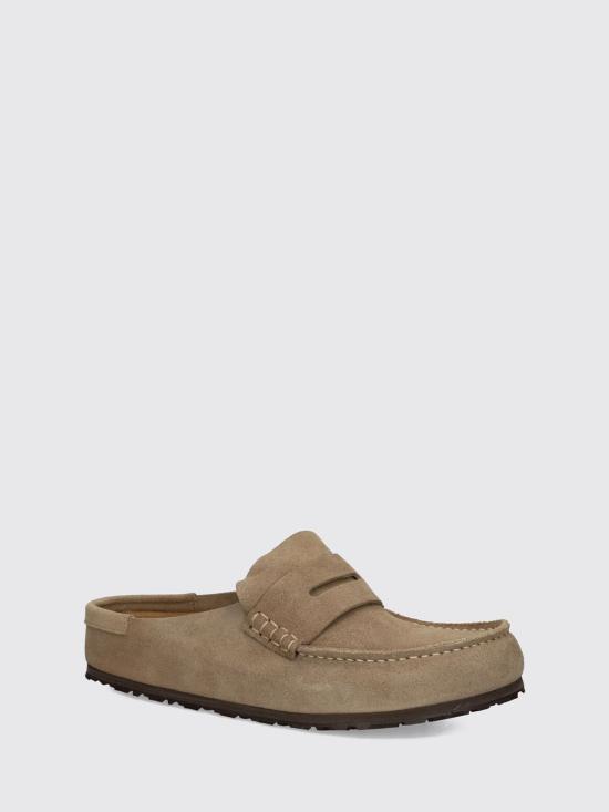 26FW 버켄스탁 네이플스 랩드 스웨이드 레더 1029710 Grey - BIRKENSTOCK
