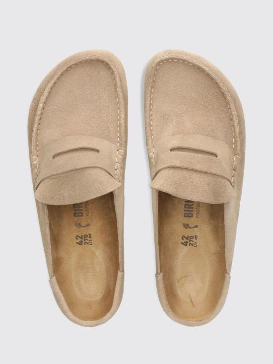26FW 버켄스탁 네이플스 랩드 스웨이드 레더 1029710 Grey - BIRKENSTOCK