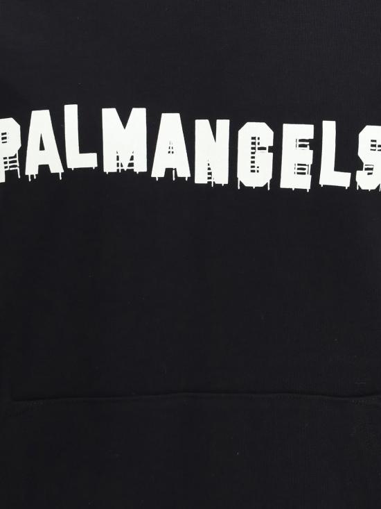 26FW 팜앤젤스 긴팔 티셔츠 PAMBB003FL007 1003 Black - PALM ANGELS