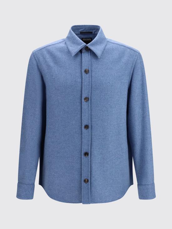 26FW 에르메네질도제냐 셔츠 RUIV09A4SOT524B4G 054 Pink - ERMENEGILDO ZEGNA