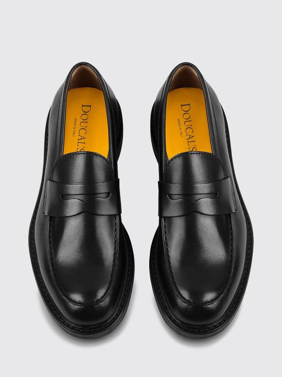 26FW 듀칼 로퍼 DU2528SIEXUF259 NN00 Black - DOUCAL’S
