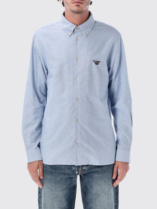 26FW 엠포리오 아르마니 셔츠 EM007368AF27952 U9324 Navy