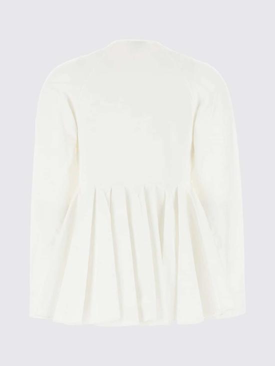 26FW 알라이아 셔츠 AA9C0976T611A 000 White - ALAIA