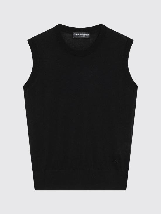 26FW 돌체앤가바나 탑 FXT02ZJGMHZ N0000 Black - DOLCE & GABBANA
