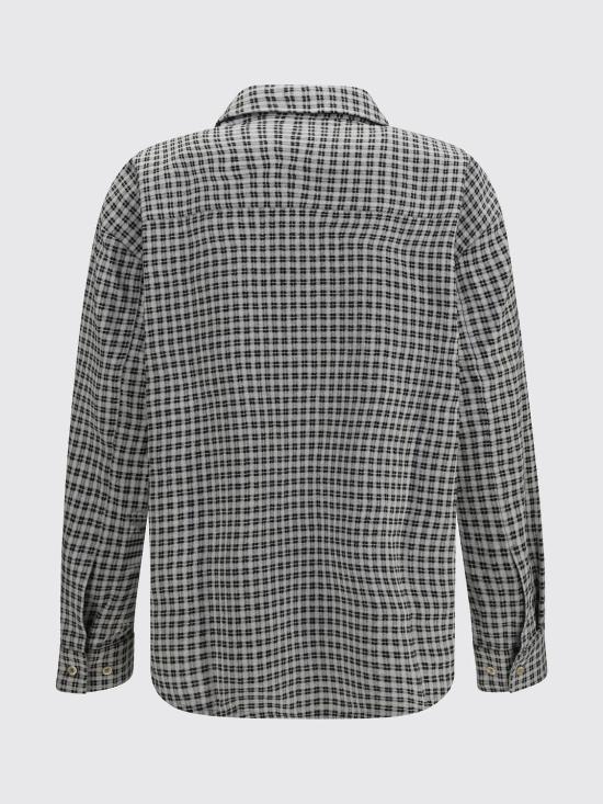 26FW 세퍼 셔츠 MFW26BUTTONUP WHITEBLACK - SEFR