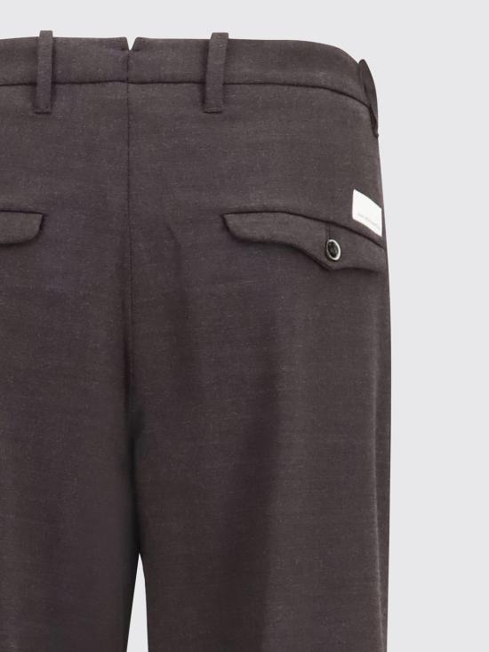 26FW 나인인더모닝 팬츠 9FW26KAI52 MGLACE Brown - NINE IN THE MORNING