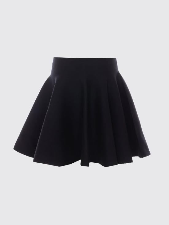 26FW 알라이아 스커트 AA9J2697K307D 995 Black - ALAIA