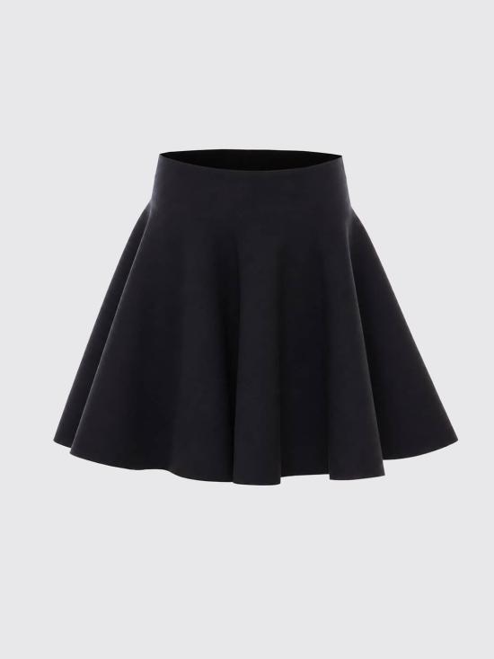 26FW 알라이아 스커트 AA9J2697K307D 995 Black - ALAIA